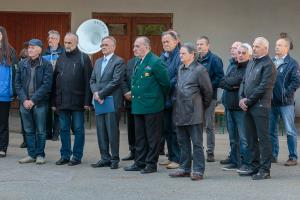 Odkritje spominske plošče na domačiji Zorman Milana 2